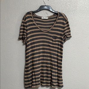 T by Alexander Wang striped shirt